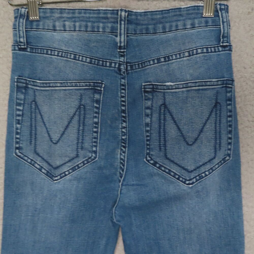 Show Me Your MuMu Berkeley Bells Jeans 28 Super Flare Bell Bottoms‎ Distressed - Picture 6 of 14